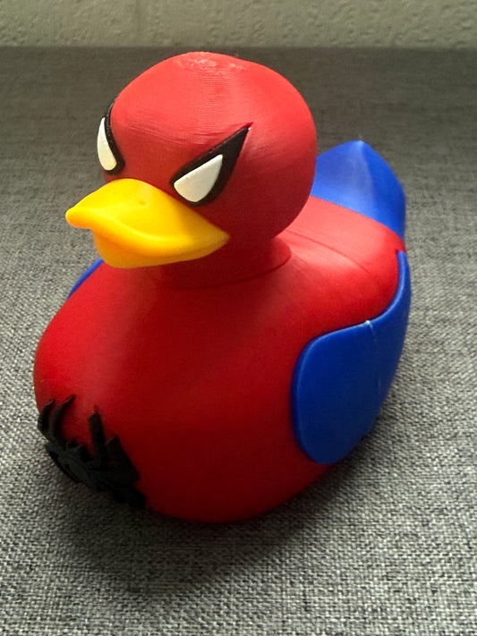 3D Printed SpiderDuck Figure Spiderman Duck Alt Multiverse Desk Decor Gift