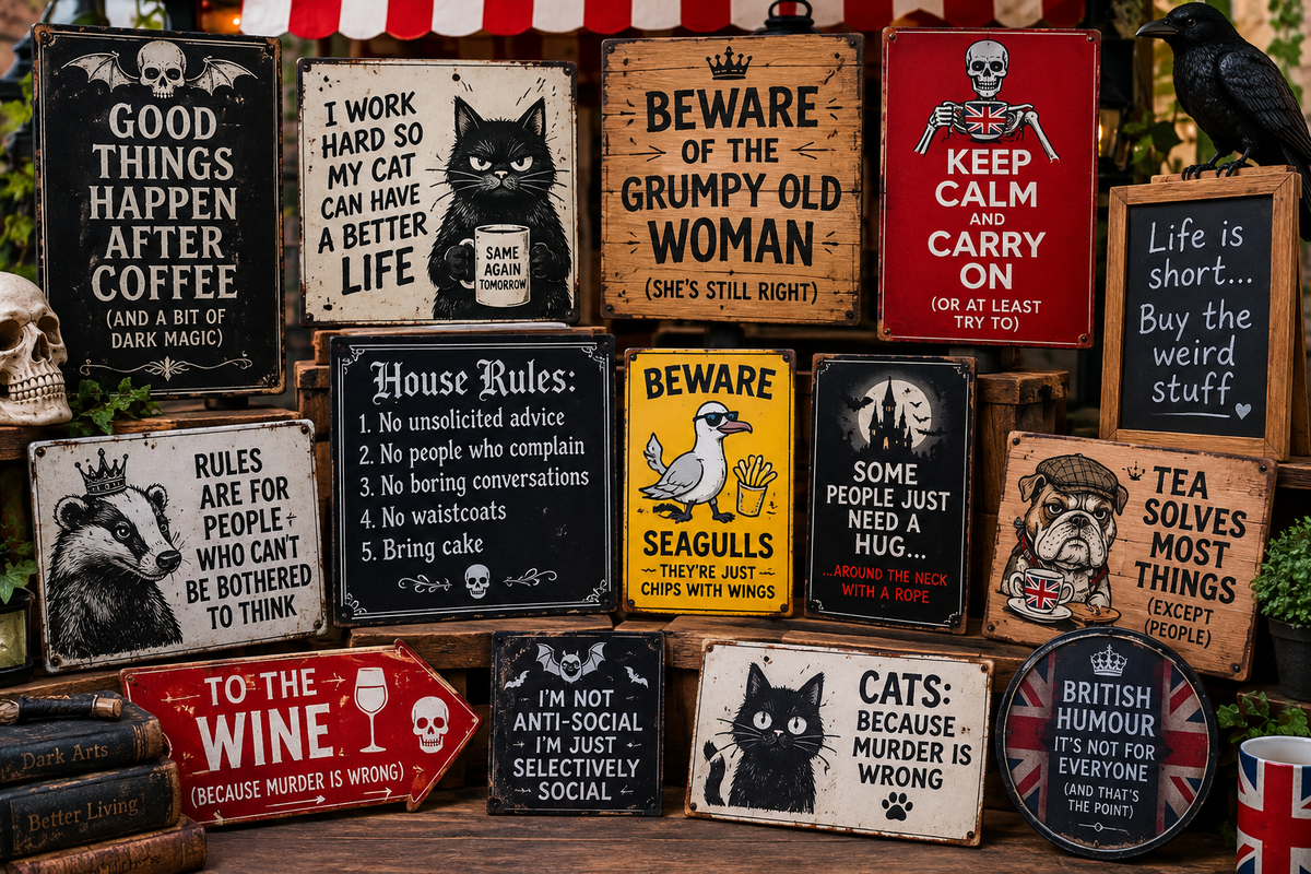 Funny & Novelty Signs Collection