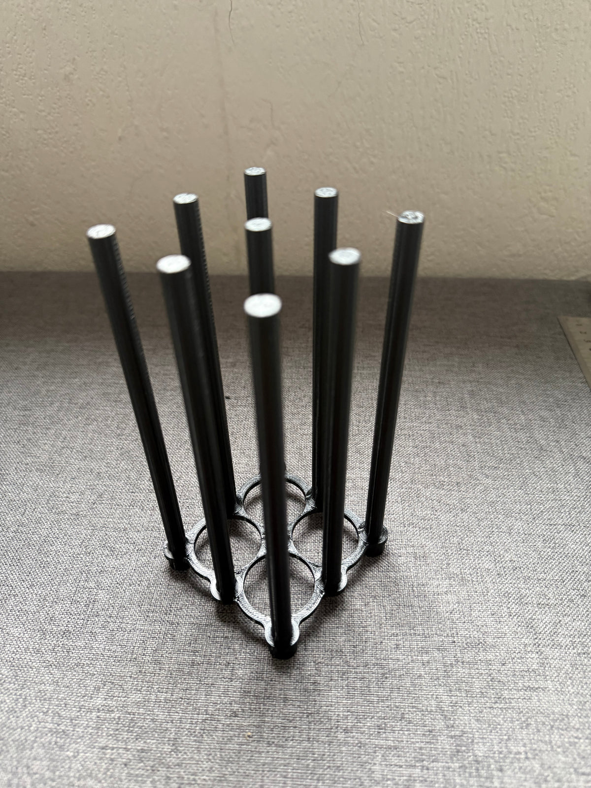 Maxspect / Mantis Bio-Sphere Bio-Ball Holder (3x3 Pegs) - Marine Safe PETG 3D Printed