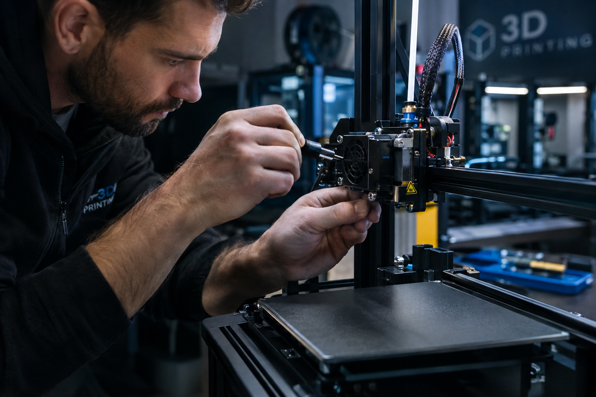 3D Printer Repair Advertising Image