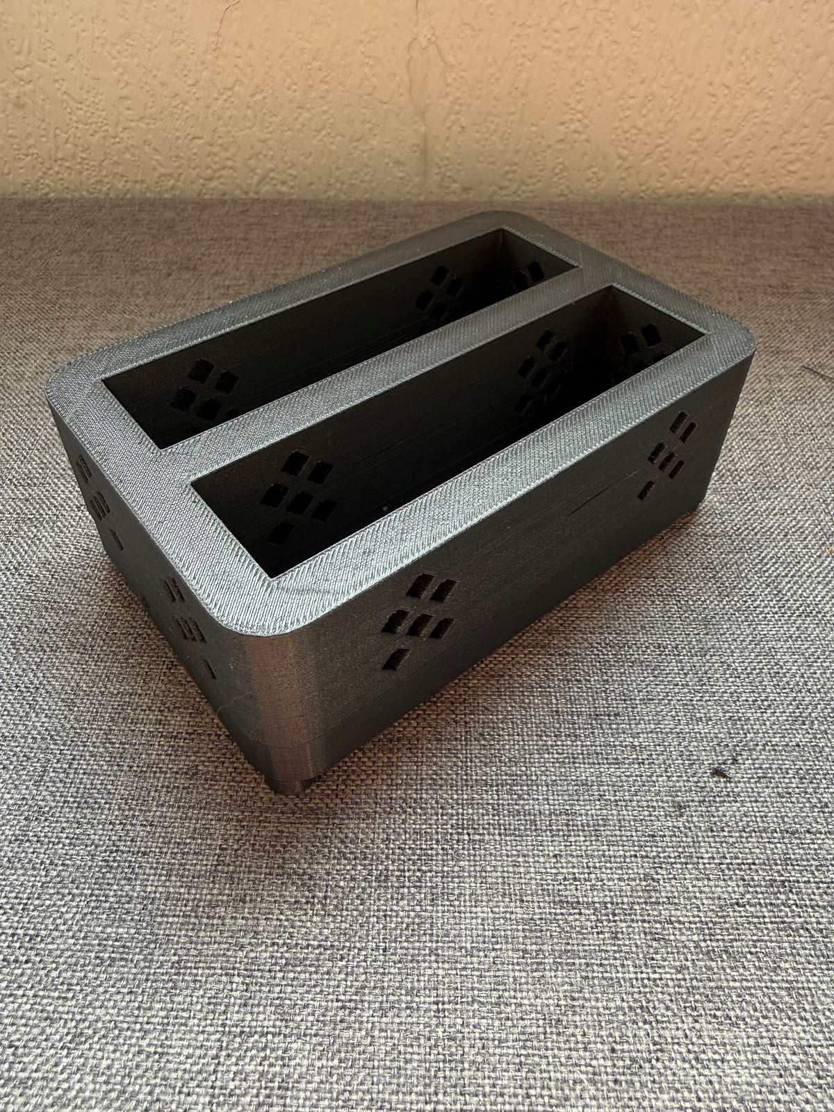 Maxspect Compatible Marine-Safe PETG Bio Block Holder for 2 Blocks - 3D Printed