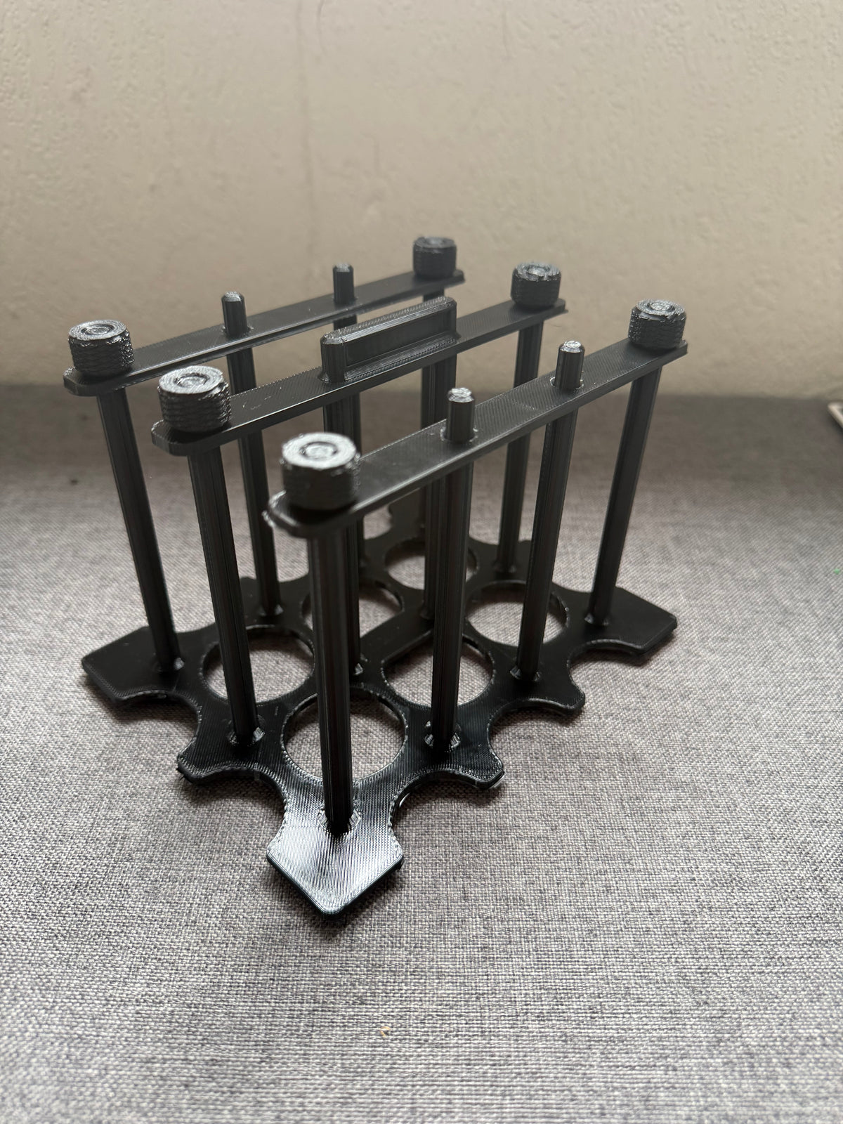 Maxspect / Mantis Bio-Sphere Bio-Ball Holder (4x3 Pegs) - Marine Safe PETG 3D Printed
