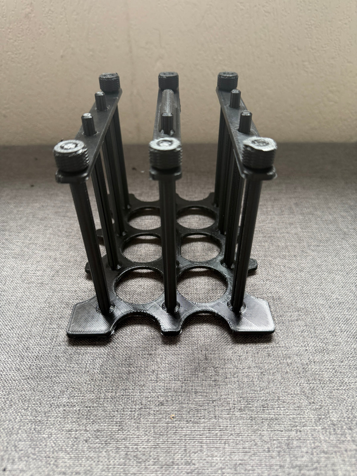 Maxspect / Mantis Bio-Sphere Bio-Ball Holder (4x3 Pegs) - Marine Safe PETG 3D Printed
