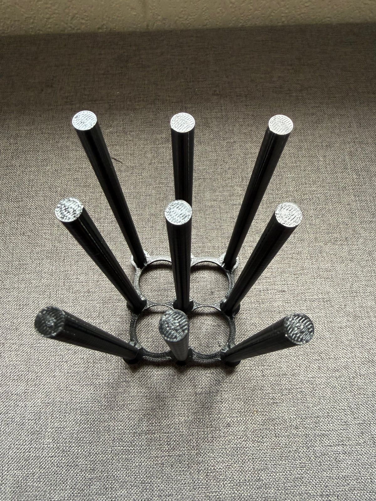 Maxspect / Mantis Bio-Sphere Bio-Ball Holder (3x3 Pegs) - Marine Safe PETG 3D Printed
