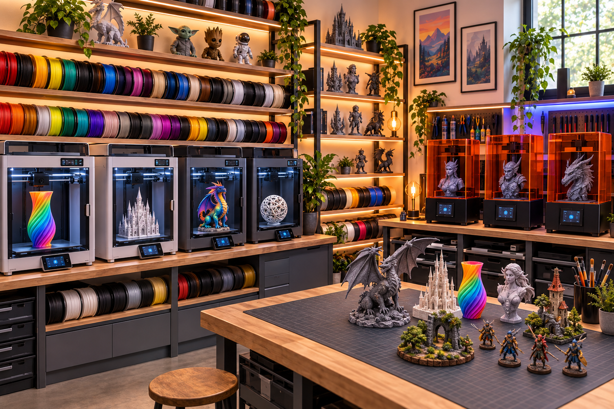 Professional 3D Printing Studio
